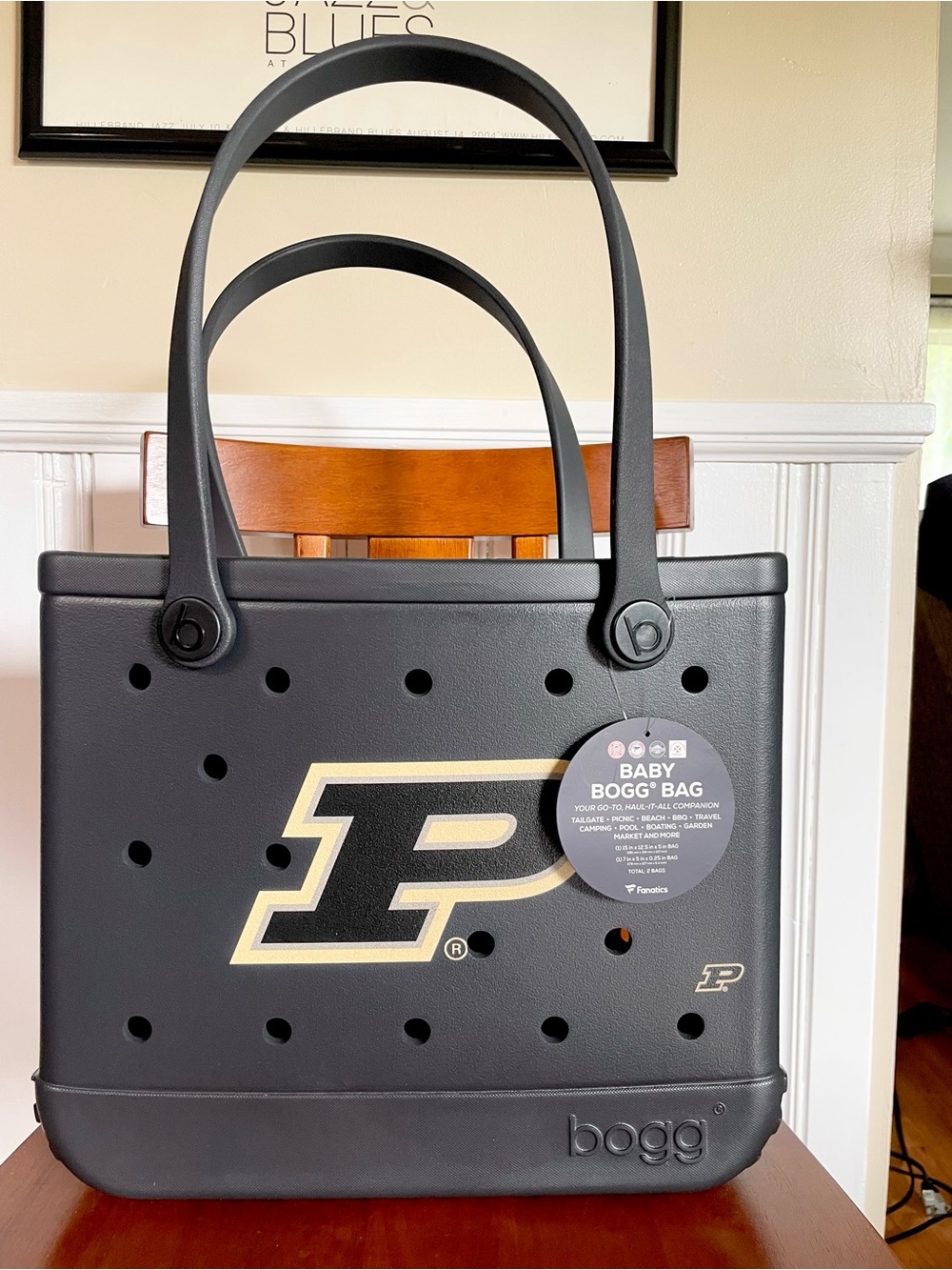 Purdue BOGG BAG Tote - Black and Gold - BRAND NEW!!!